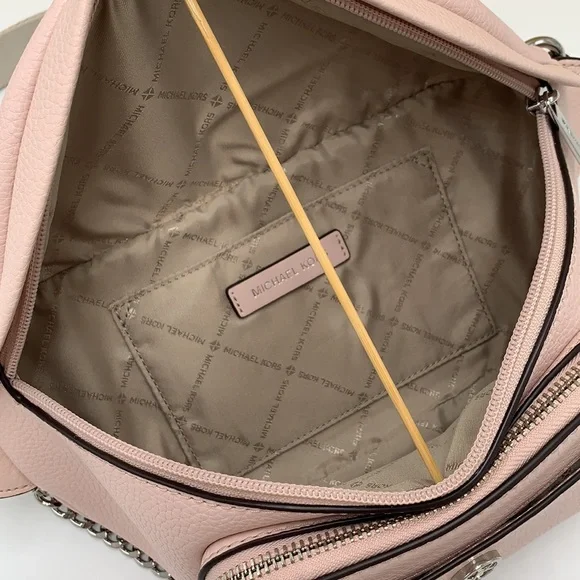 MICHAEL KORS 
Maisie Large Pebbled Leather 2-in-1 Waistpack Fannypack Crossbody - Picture 14 of 16